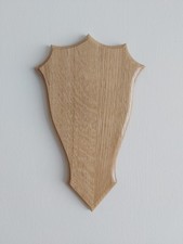 Solid Light Oak Wooden Trophy