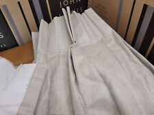 John Lewis MTM W170 x D153cm Romo Asuri Double Pinch Pleat Curtains RRP £1092