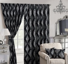 Jacquard Curtains Pencil Pleat