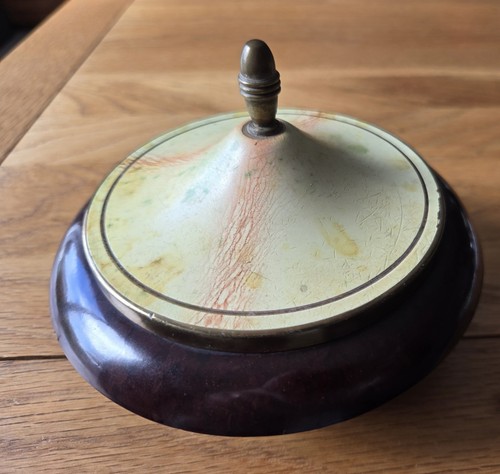 Bakelite musical trinket box - trinket,