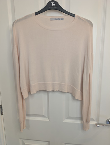 Zara knit pink - zara, crew
