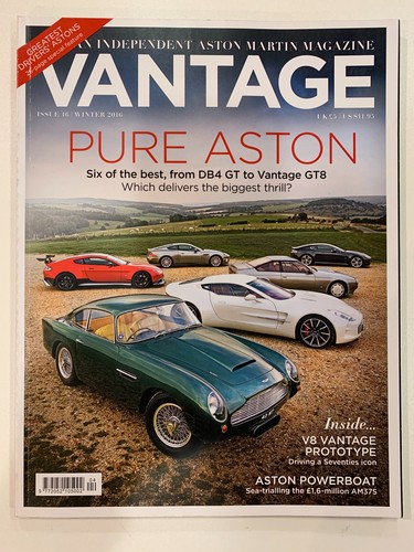 Vantage aston martin magazine - martin,