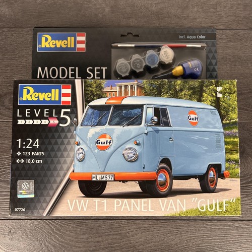 Revell panel van gulf - t1,