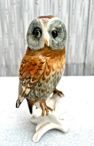 Vintage tawny owl - tawny,
