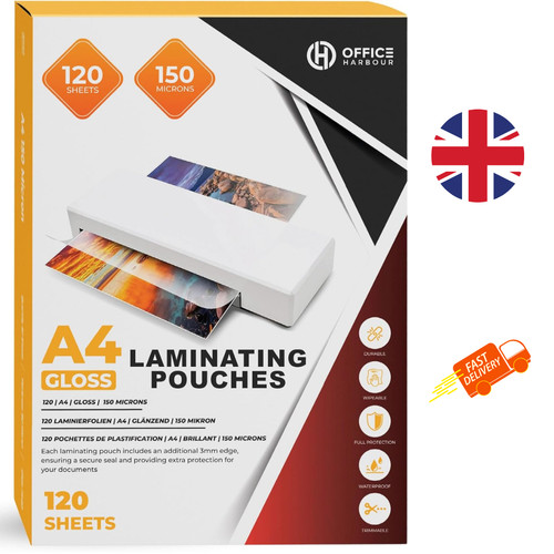 Laminating pouches 120 pack - laminating,
