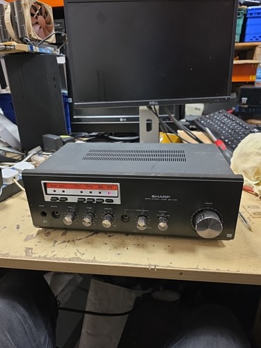 Sharp 1122 stereo amplifier - sharp, sm-1122