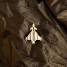 RAF Typhoon Pin Badge White