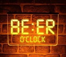 Beer O'Clock LED Neon Light Up