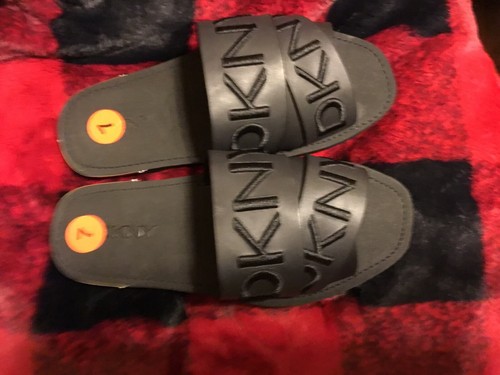 Dkny idalie sandal slide flip - dkny,