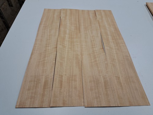 Figured anegre wood - anegre,