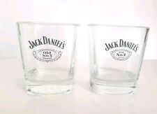 Jack Daniels Whiskey 2 × Glass Tumblers