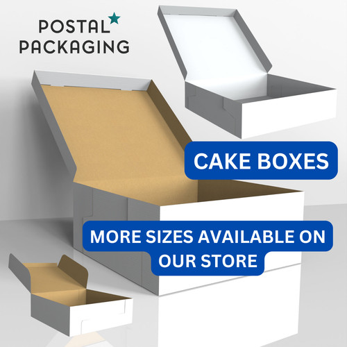 White cardboard gift - cardboard, box