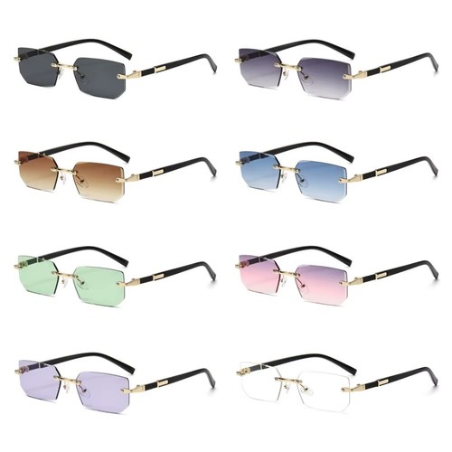Trendy rimless sunglasses for - trendy,