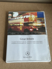 MERCEDES BENZ GREATER LONDON SAT NAV DISC SATELLITE NAVIGATION