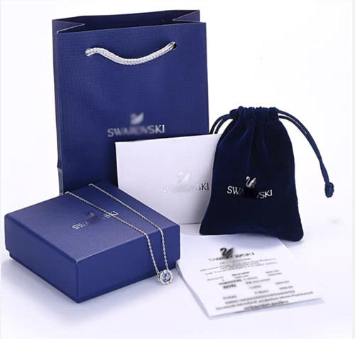 Angel silver tennis necklace - angel,