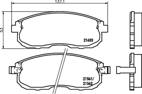 Mintex mdb1451 front brake - front,