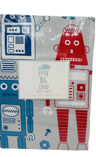 Toddler robot duvet set - set, –
