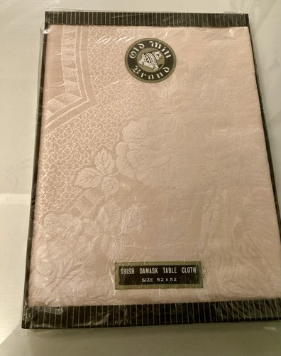 Irish damask tablecloth - damask,