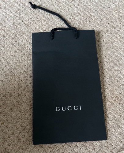 Gucci designer shopping bag
