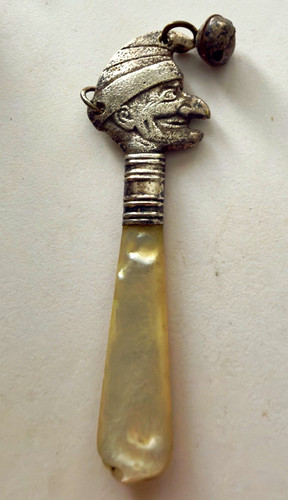Antique punch silver - antique, “mr