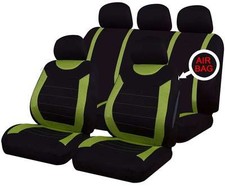 Oxford Green 9 Piece Full Set Of Seat Covers For Vauxhall Agila
