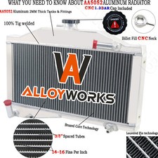 Aluminum 2 Rows Radiator For
