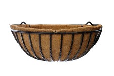 Heavy Duty Garden Wall Troughs Hanging Baskets Wall Basket Mangers Boxes Pots