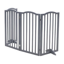 Grey Folding Pet Gate