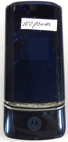 Motorola krzr cosmic - motorola, blue
