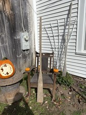 Vintage Wooden Oar From Maine 