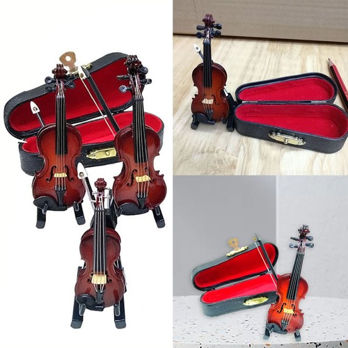 Miniature bass ornament with - bass,