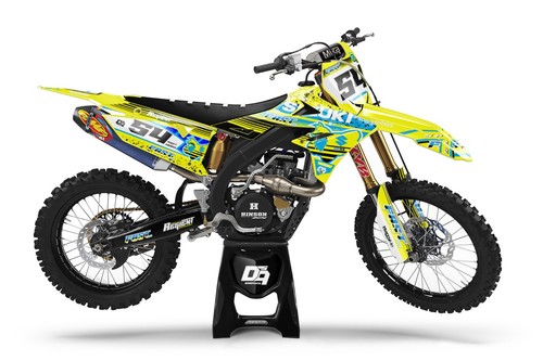 Suzuki motocross graphics - suzuki,