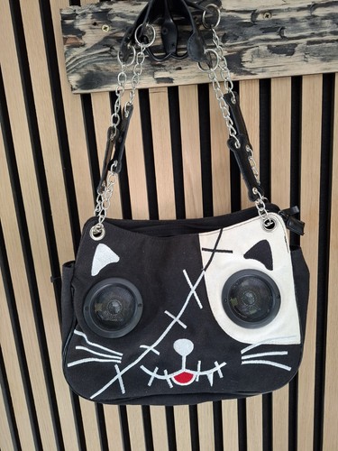 Cat kitty speaker - , handbag