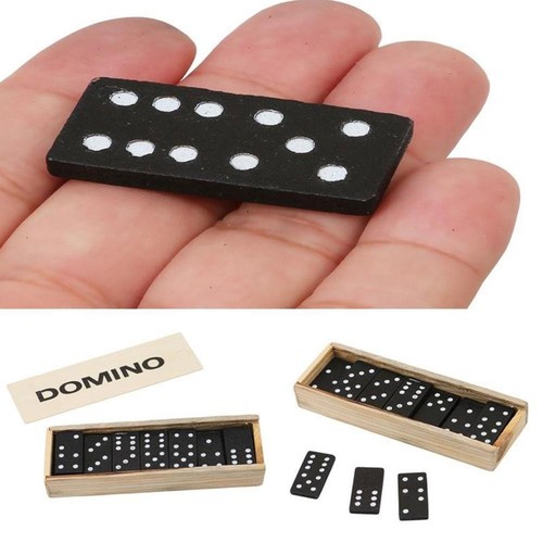 Piece dominoes game set - game,