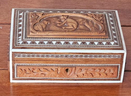 19th anglo indian inlaid - anglo,