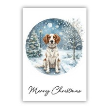 Brittany Spaniel Christmas