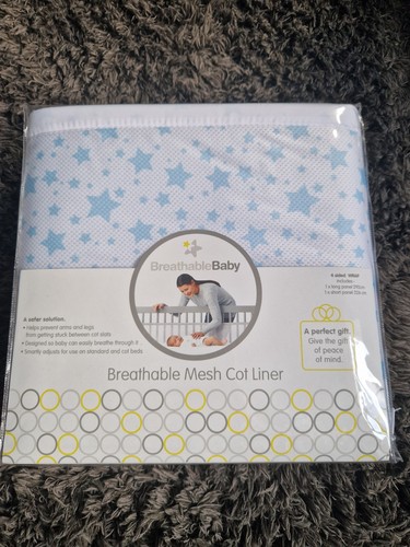 Breathable baby cot liner - cot,