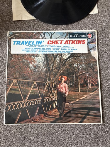 Chet atkins travellin vinyl - atkins,