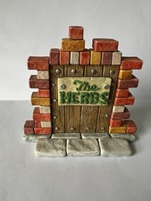 Sugarlump Studios - The Herbs - The Herbidacious Door Figurine - Rare