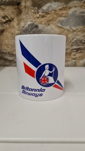 Britannia airways logo - cup, mug