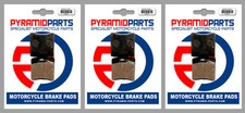 Front rear brake pads - front,