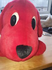 Vintage Scholastic Clifford The Big Red Dog 24" Plush Working Sounds 2002 VGC