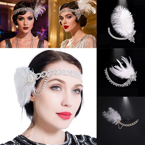 1920s flapper headpiece - 1920s,