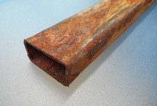 1.510 Mtr of 75 mm x 50 mm x  3 mm Steel Box Section  ( Used Stock Rusty  )
