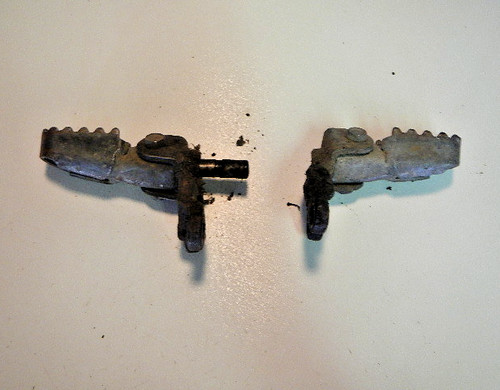 Foot pegs step rest 1980 - pegs,
