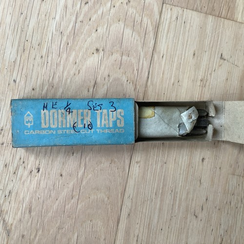 Dormer taps model engineer - taps,