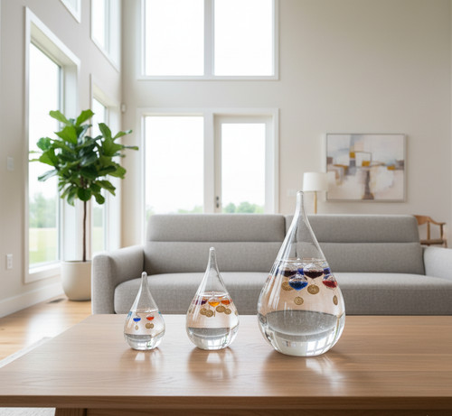 Galileo thermometer tear drop - galileo,