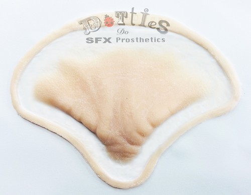Unpainted silicone prosthetic - silicone,