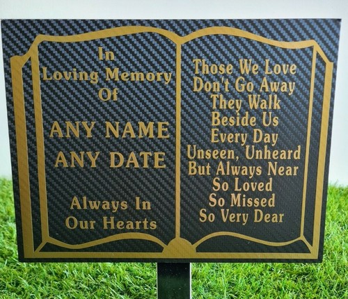 Personalised any name memorial - name,