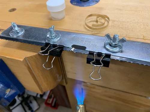 Make repair band saw - or,